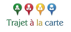 Logo covoiturage quotidien domicile travail www.trajetalacarte.com